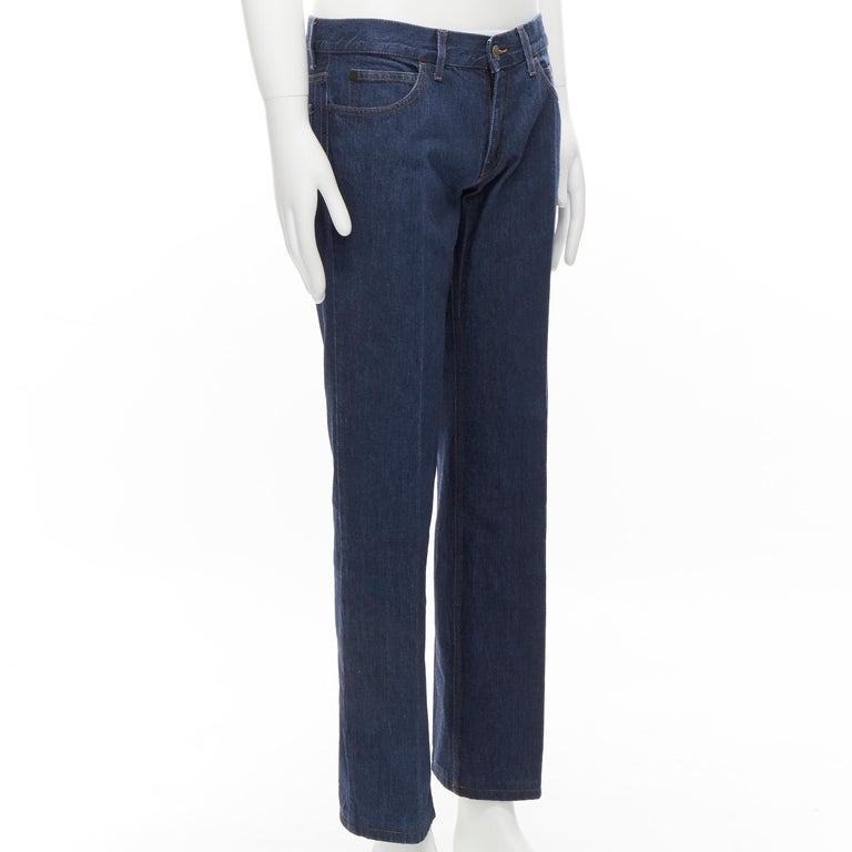 Gucci Tapered Denim Pant, Size 32, Blue, Ready-to-wear