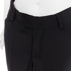 GUCCI Tom Ford Wool High Waisted Trousers IT38 XS