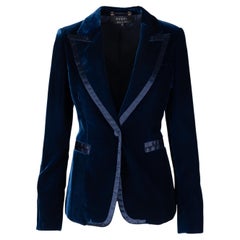 Gucci Tom Ford's 1996 Fall/Winter Collection Velvet Blazer