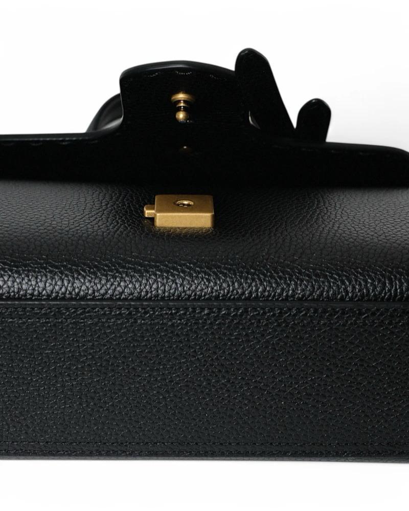 Gucci Top Handle Marmont Medium Black 7