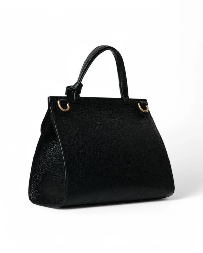 Gucci Top Handle Marmont Medium Black 1