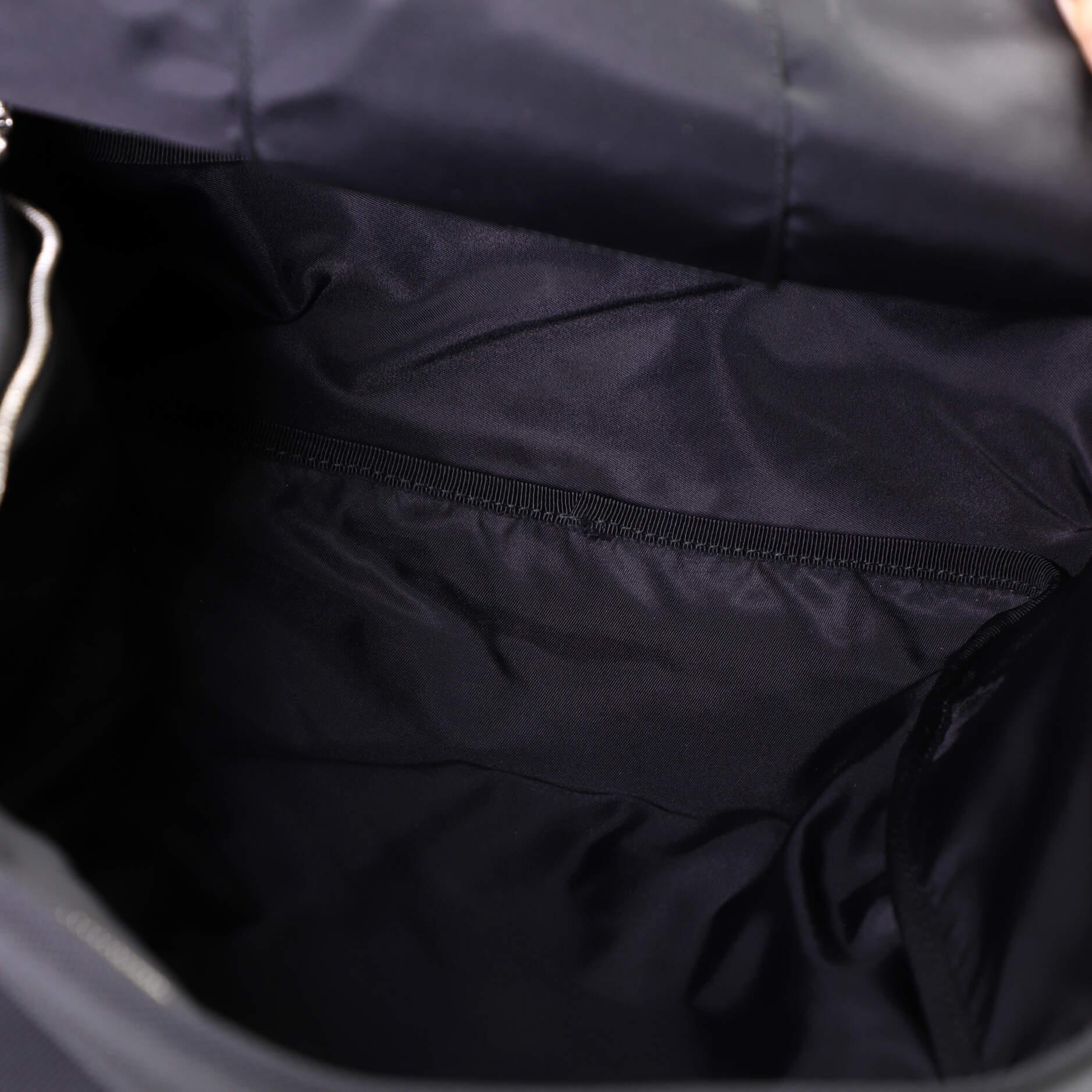 Women's or Men's Gucci Top Handle Web Backpack Techno Canvas Medium