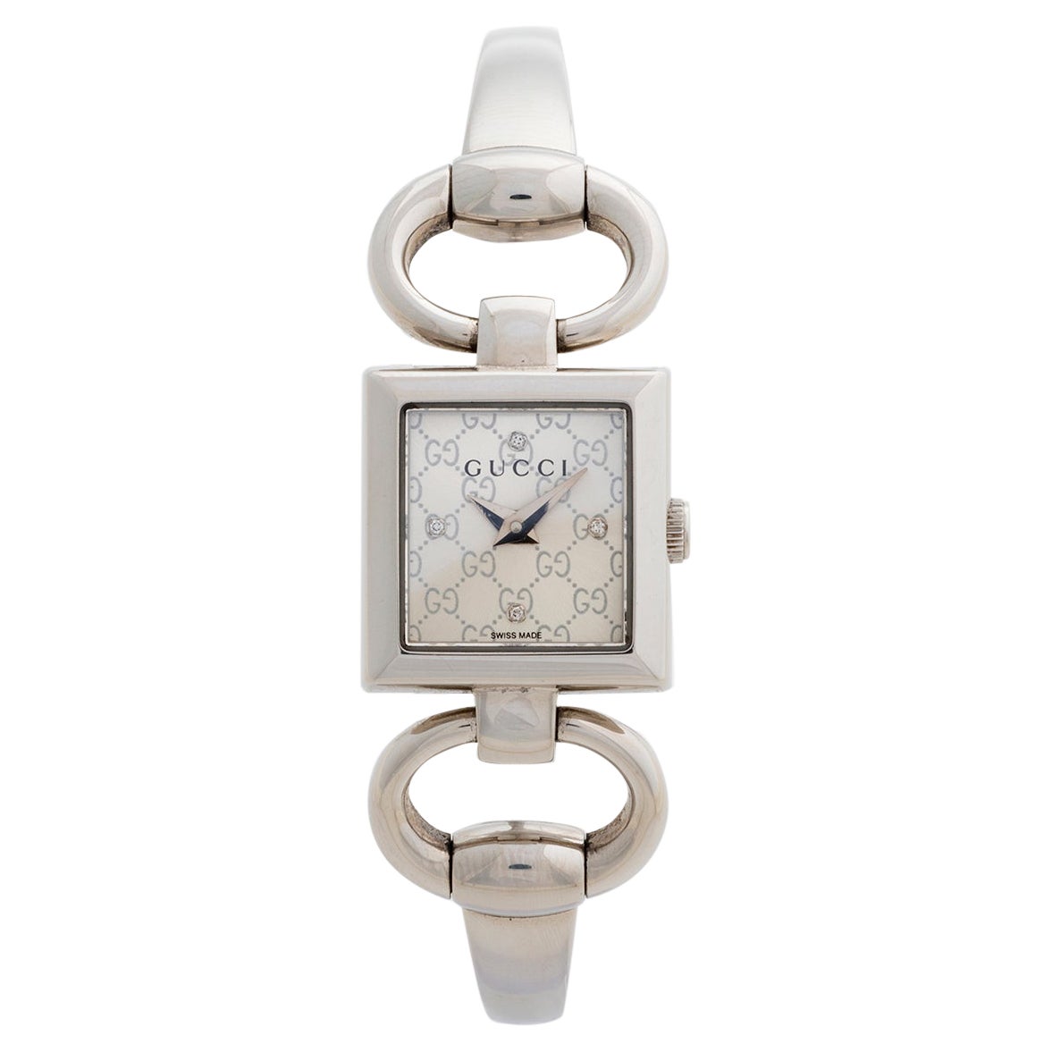 Gucci Tornabuoni Ref 120, with GG Dial, Box & Papers, Excellent Condition