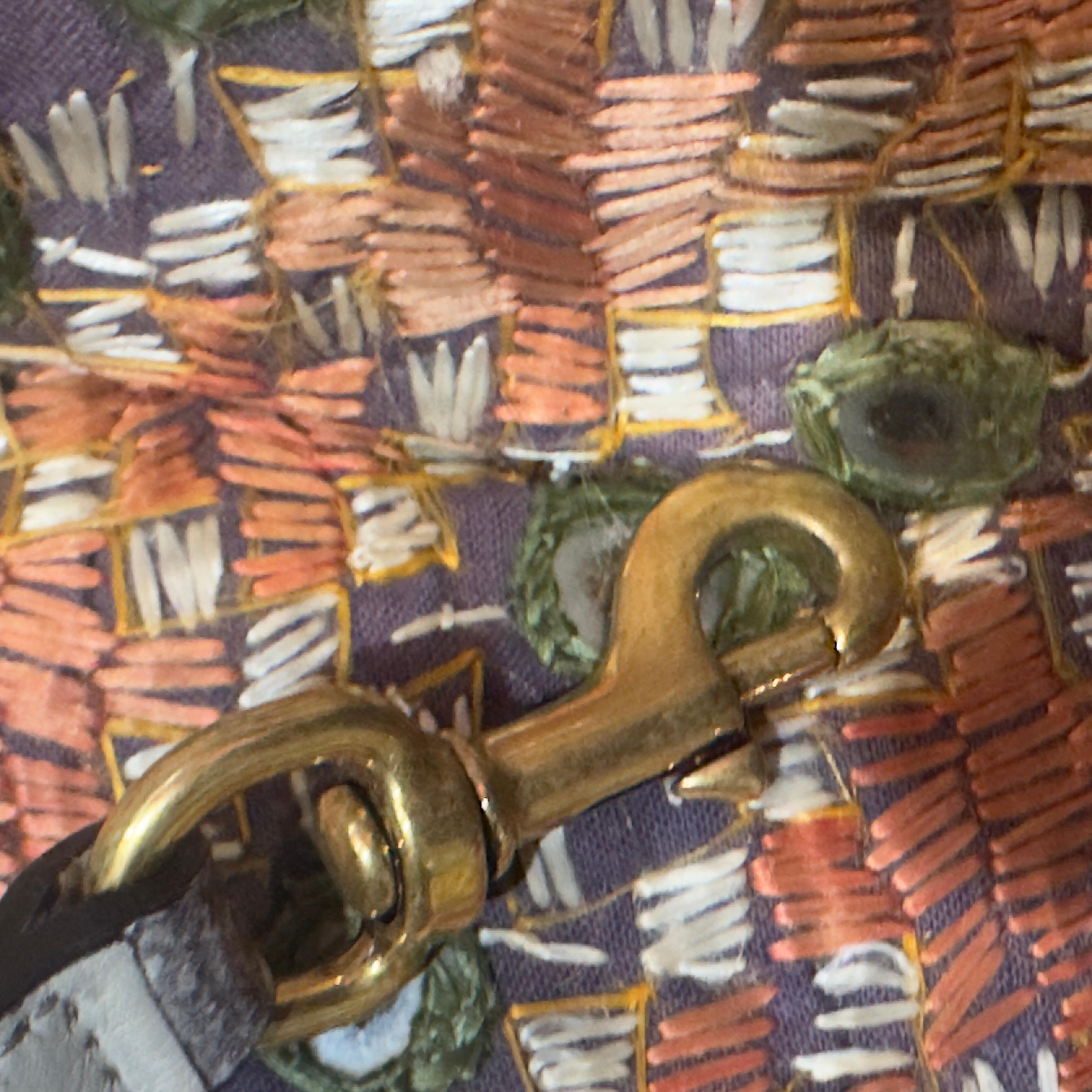 Gucci Tote in Pelle Anaconda Grigio – Vintage Rare en vente 10