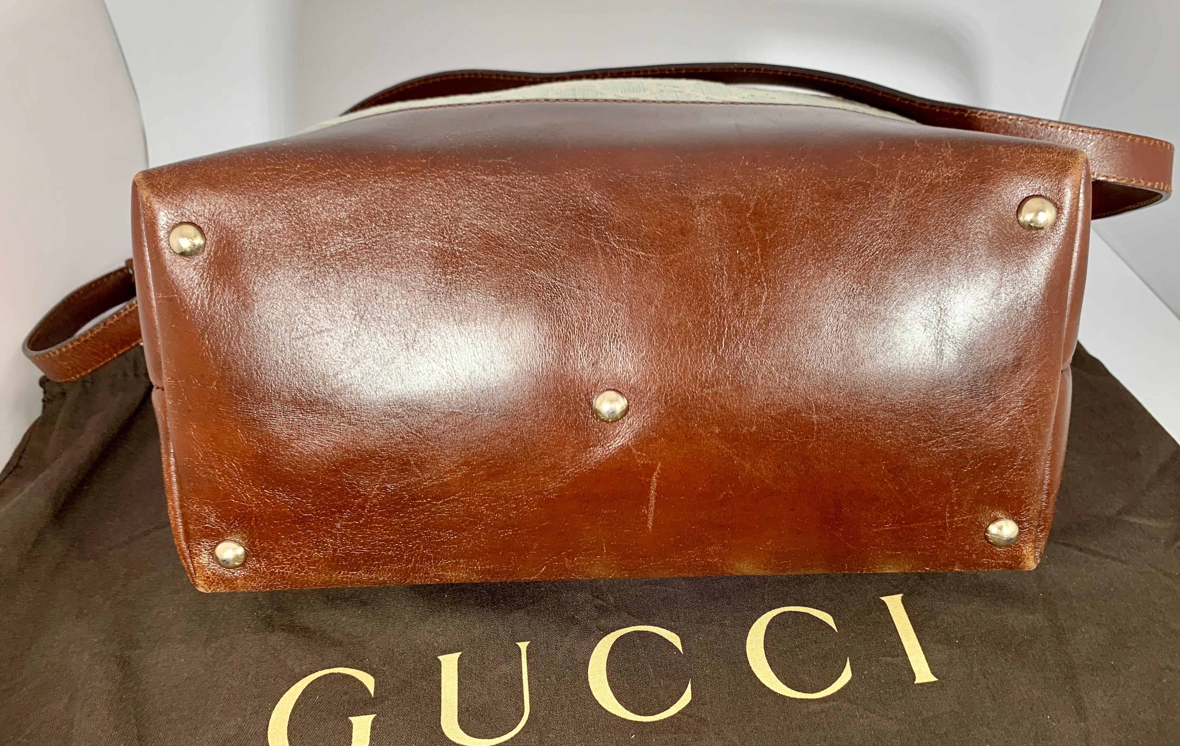 canvas gucci purse
