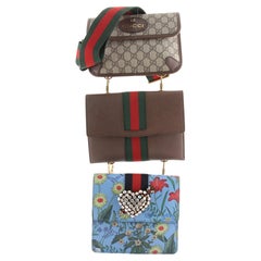 Gucci Totem Shoulder Bag Set Mixed Media