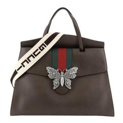 Gucci Totem Top Handle Bag Leather Large 