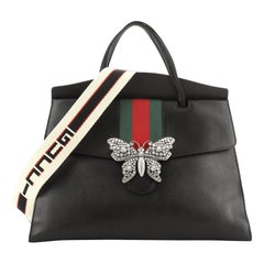 Gucci Totem Top Handle Bag Leather Large