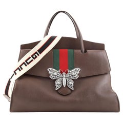 Gucci Totem Top Handle Bag Leather Large
