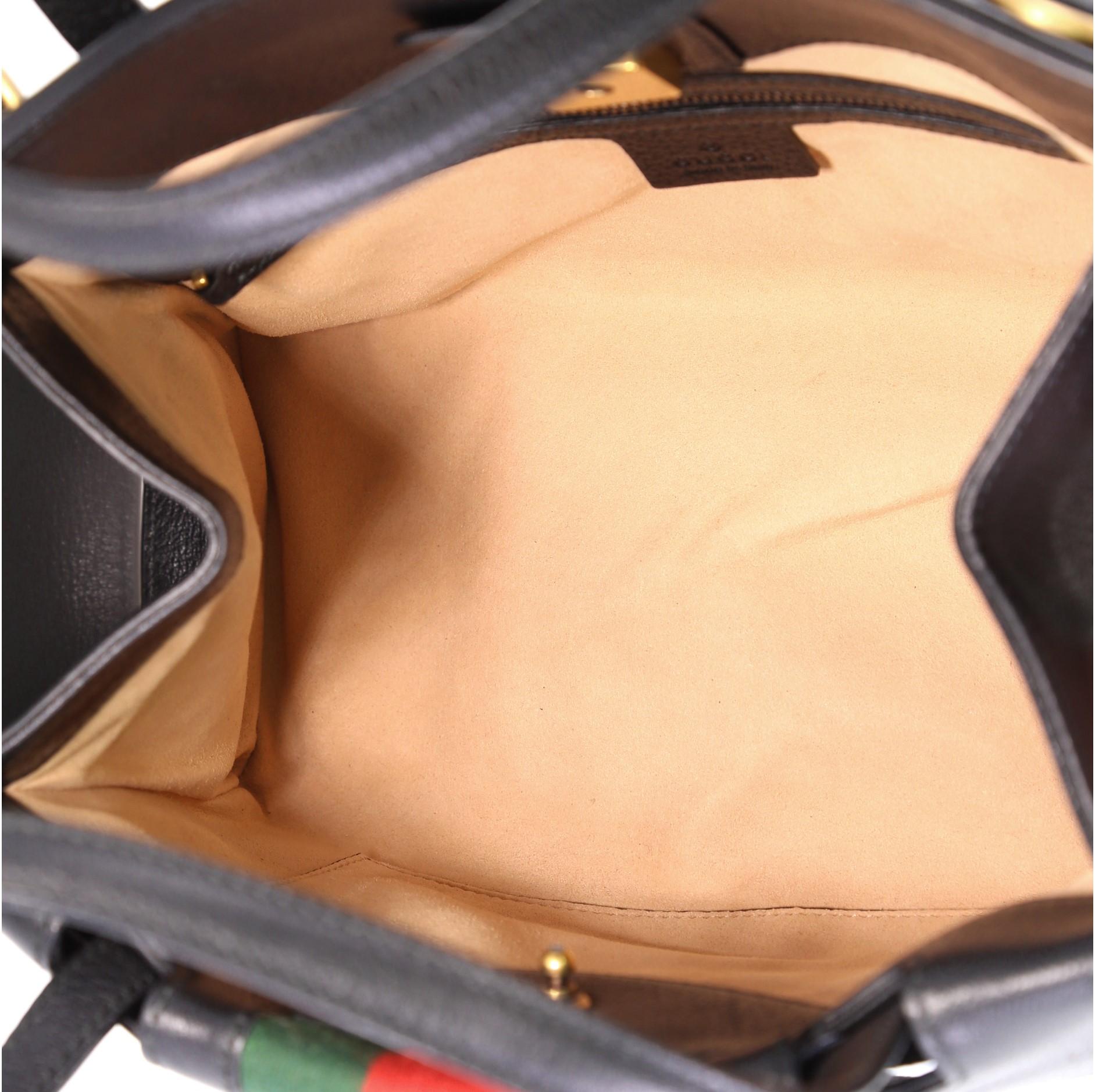 Women's Gucci Totem Top Handle Bag Leather Medium