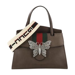 Gucci Totem Top Handle Bag Leather Medium