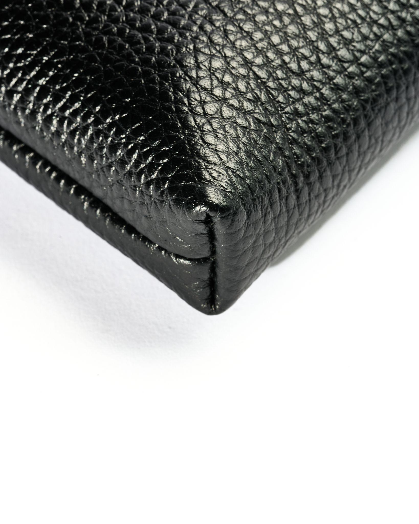 Gucci GG Marmont Grained Bandolera Negro en venta 3