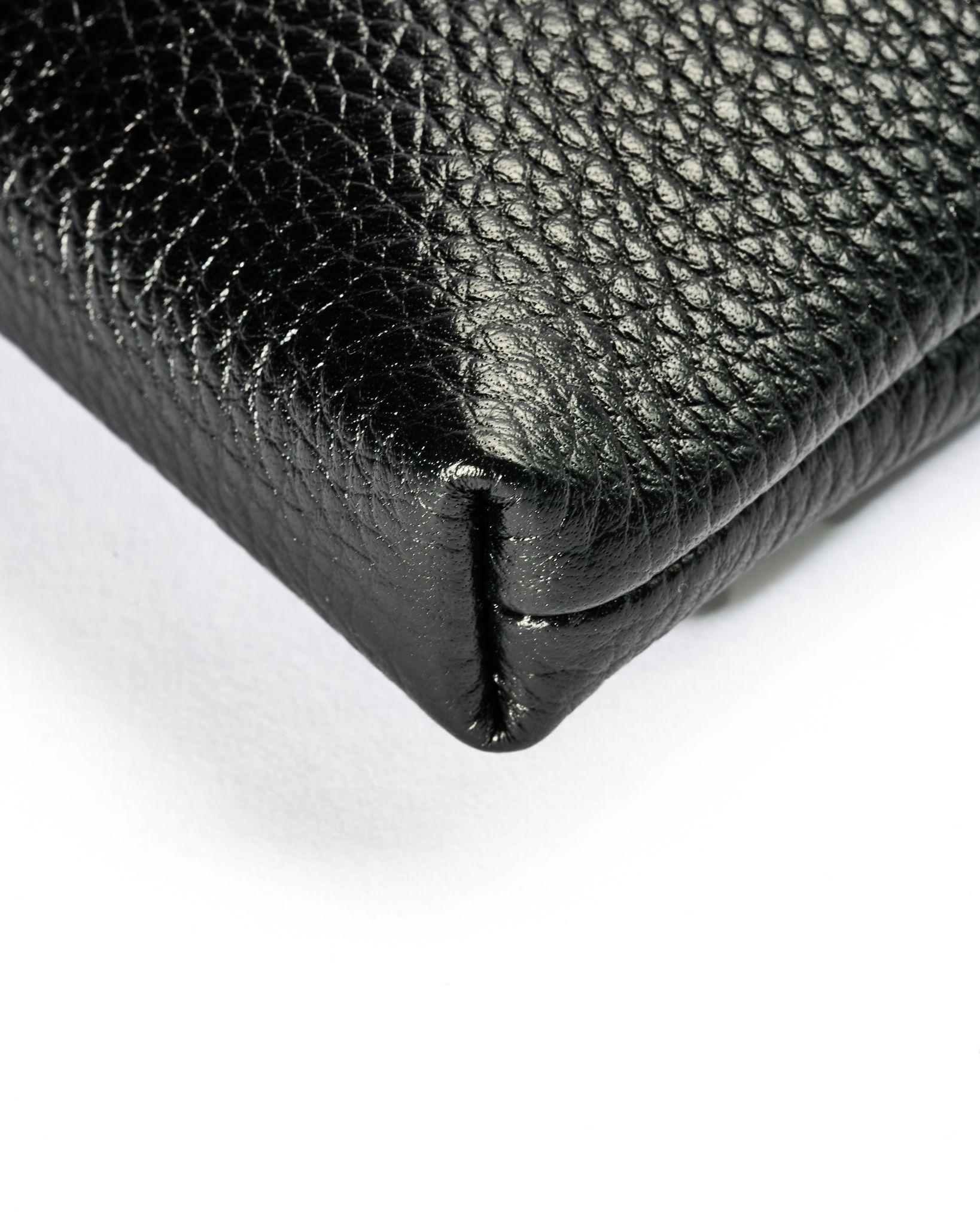 Gucci GG Marmont Grained Bandolera Negro en venta 4