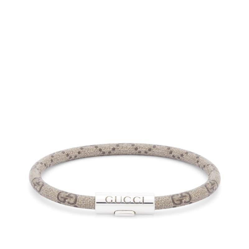 Gucci Trademark Bracelet Size 19 YBA797156001 In New Condition For Sale In Wilmington, DE
