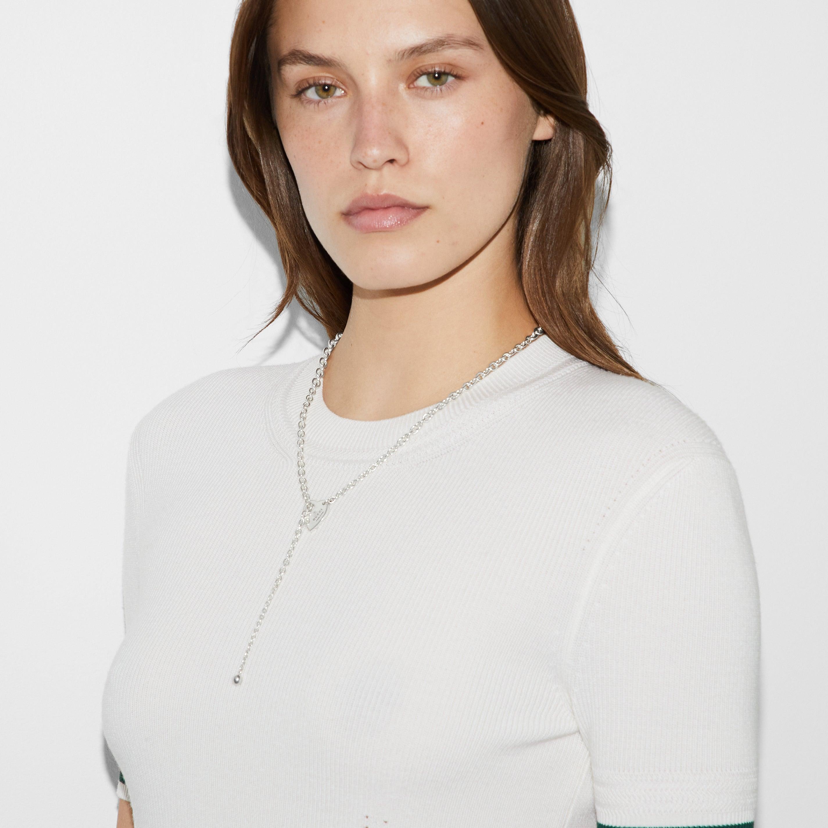 Name: Trademark Necklace YBB796347001
Style Number: YBB796347001
Department: Fashion
Type: Necklace
Material: Sterling Silver