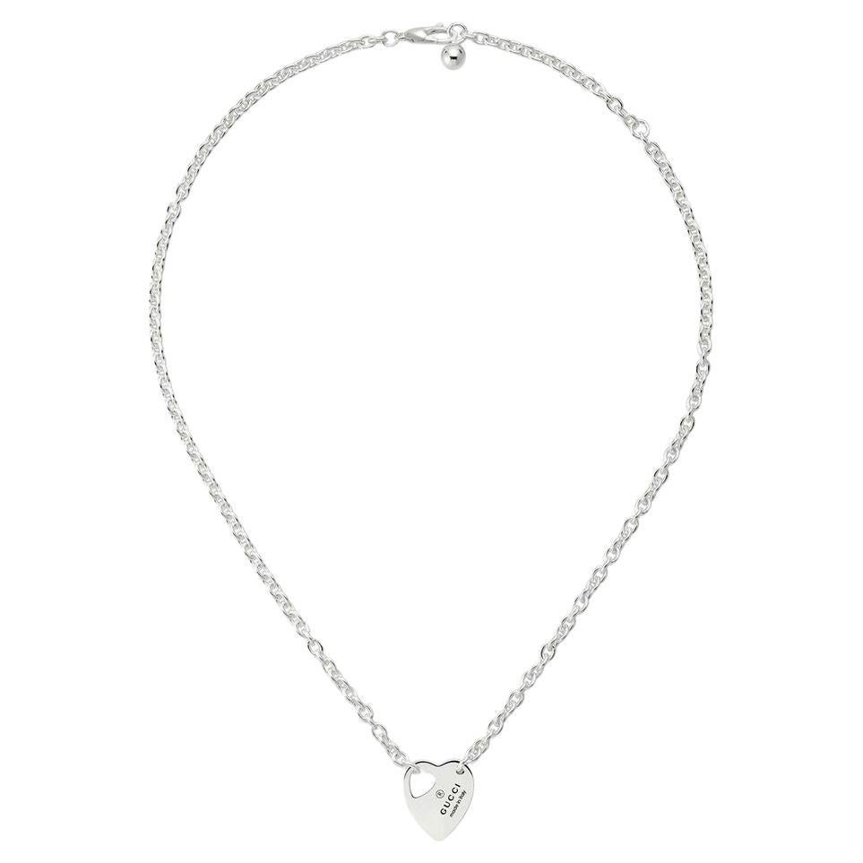 Gucci Trademark Necklace Sterling Silver YBB796363001