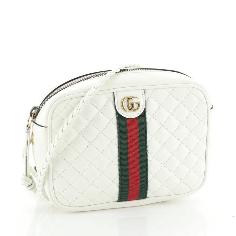 gucci quilted zip camera crossbody bag