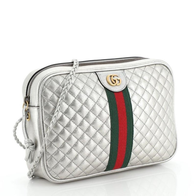 Gucci Trapuntata Camera Bag Quilted Leather Small at 1stDibs