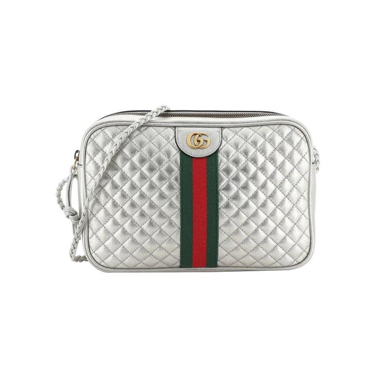 Gucci Trapuntata Camera Bag Quilted Leather Small at 1stDibs