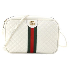Gucci Trapuntata Camera Bag Quilted Leather Small