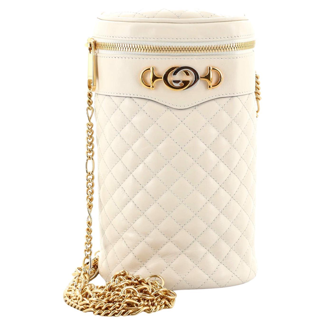 Gucci Trapuntata Crossbody Belt Bag Quilted Leather at 1stDibs