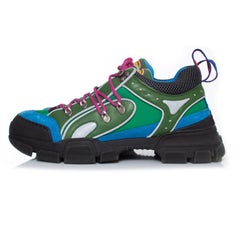 Gucci, trek sneakers in green