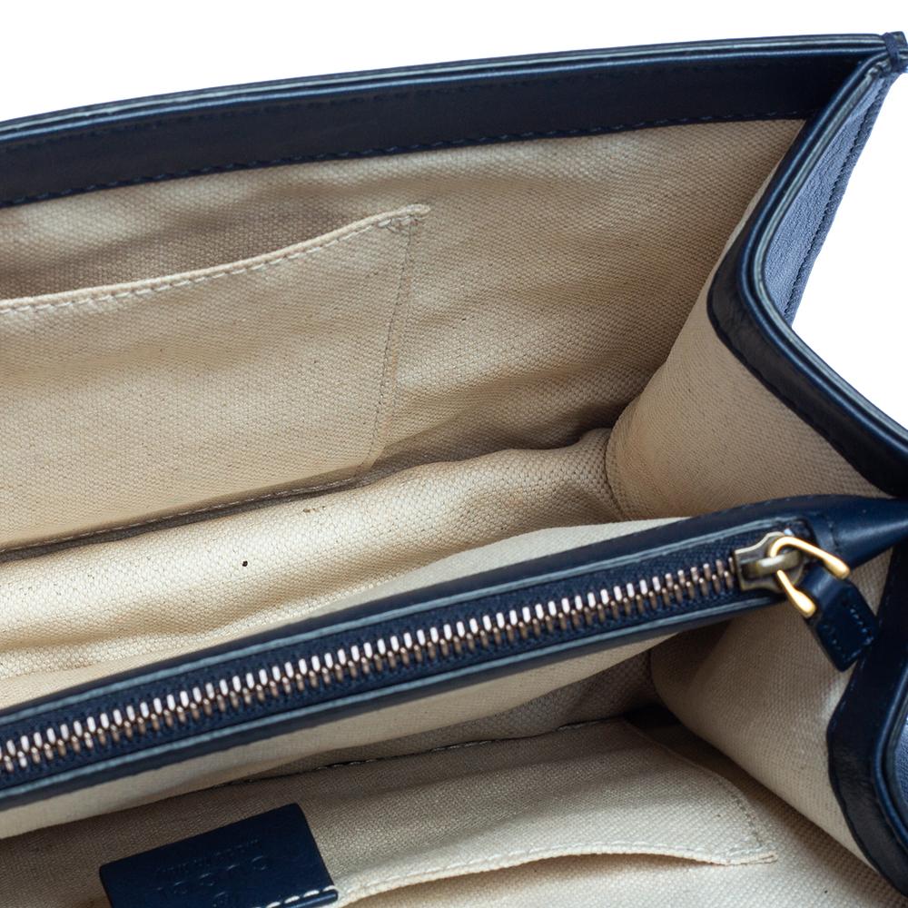 Gucci Tri Color Leather Medium Dionysus Bamboo Top Handle Bag In Good Condition In Dubai, Al Qouz 2
