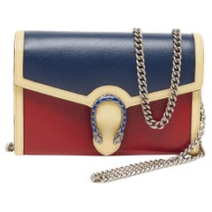 Gucci Tri Color Leather Mini Dionysus Shoulder Bag