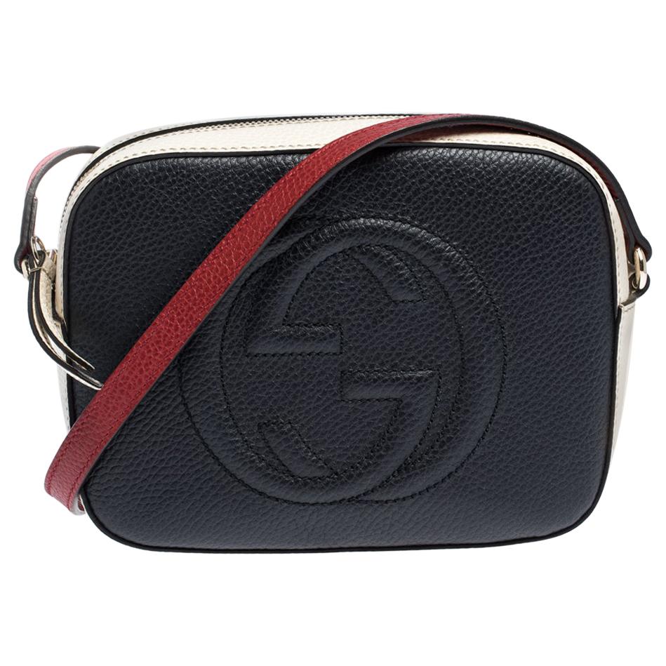 Gucci Tri Color Leather Small Soho Disco Shoulder Bag For Sale at ...