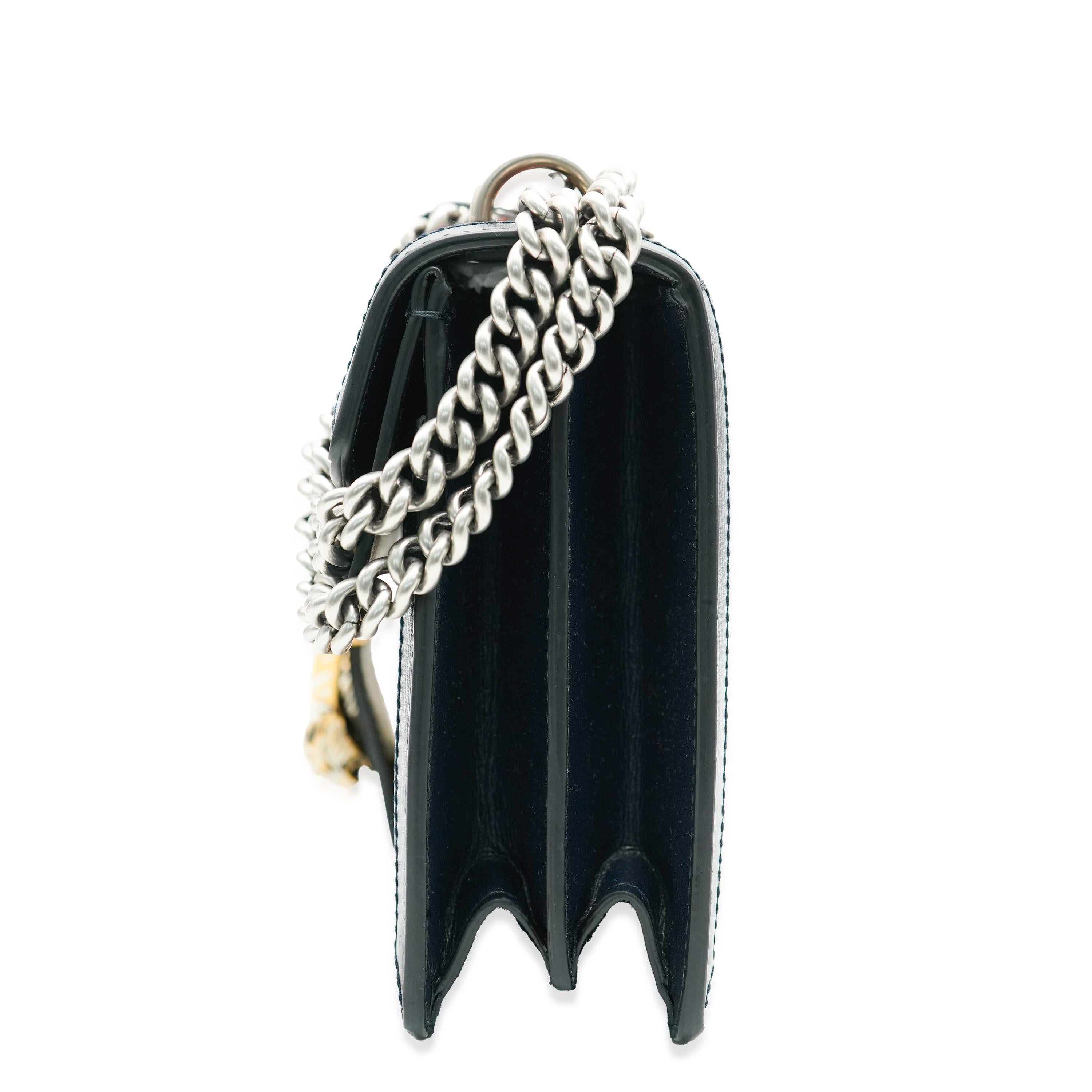 Gucci Tri-Colour Leather Small Dionysus Bag In Excellent Condition For Sale In New York, NY