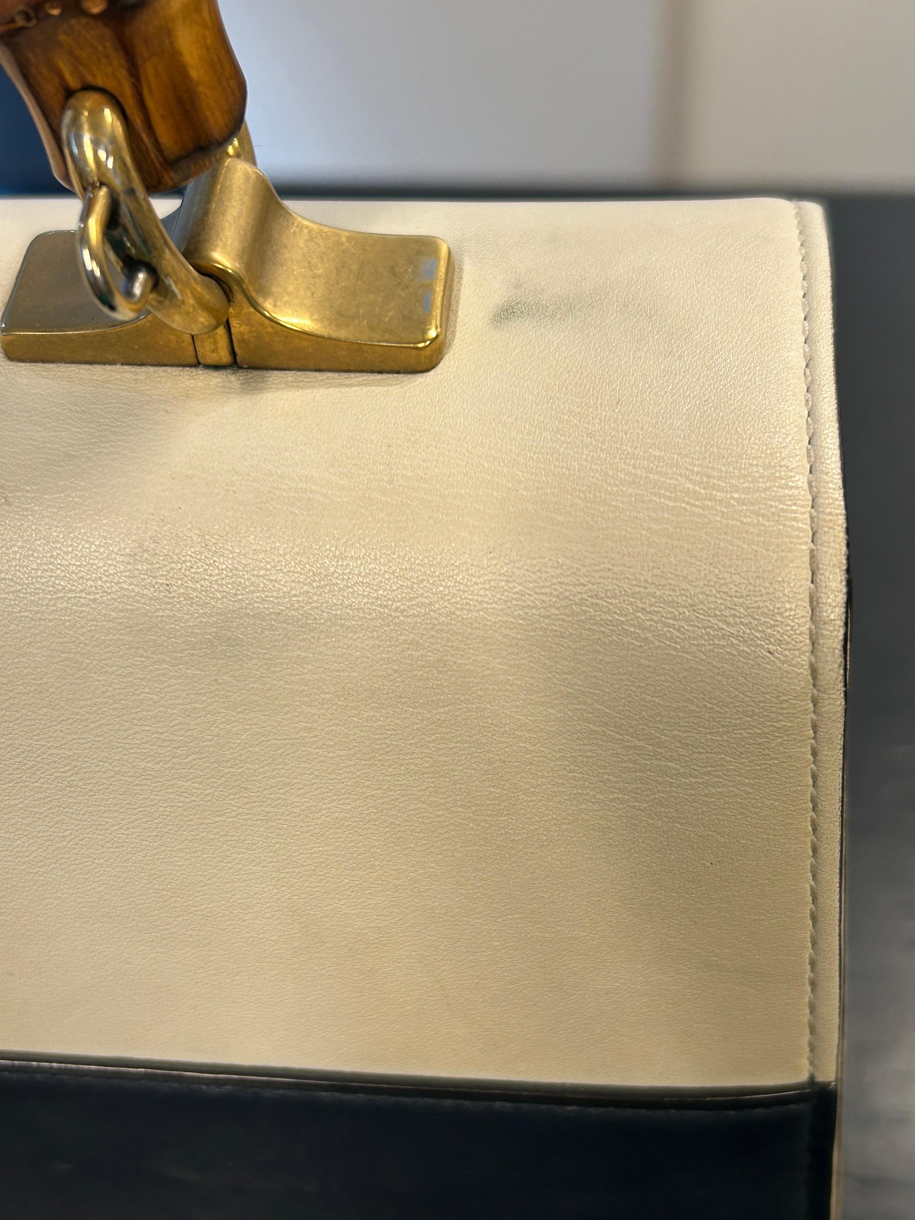 Gucci Tricolor Dionysus Bamboo Top Handle Bag For Sale 14