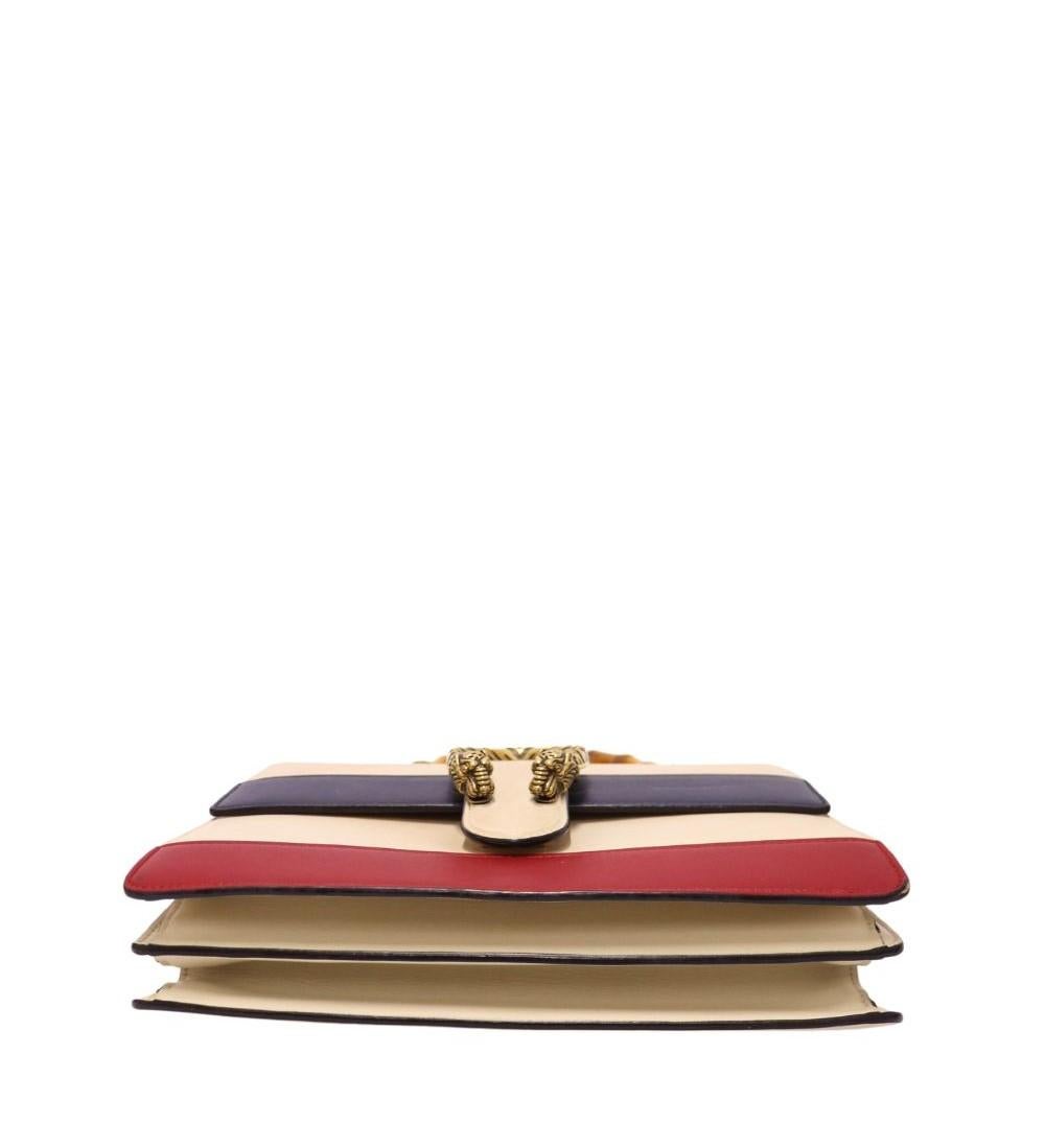 Women's Gucci Tricolor Dionysus Bamboo Top Handle Bag For Sale