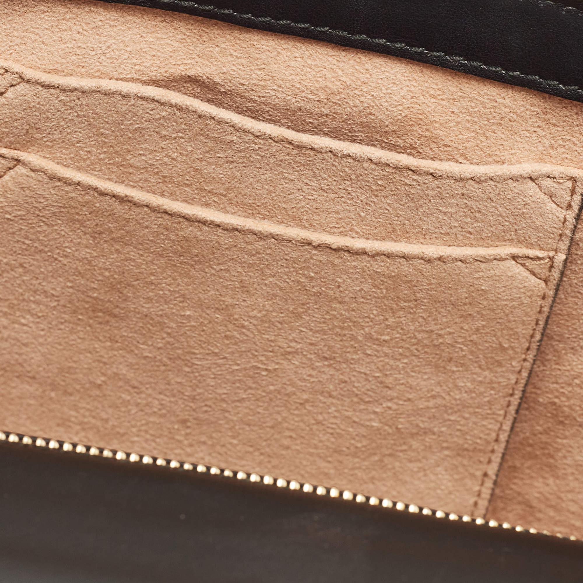 Gucci Tricolor GG Supreme Canvas and Leather Medium Padlock Shoulder Bag 8