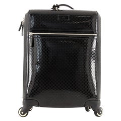 Gucci Trolley Rolling Luggage Microguccissima Patent