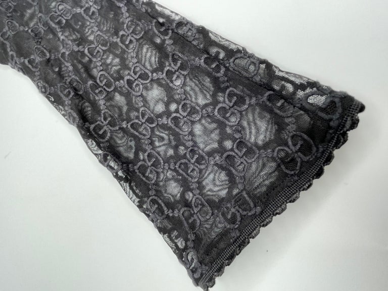 Gucci Tulle Gloves with GG Motif (Small) 432086 at 1stDibs | gucci