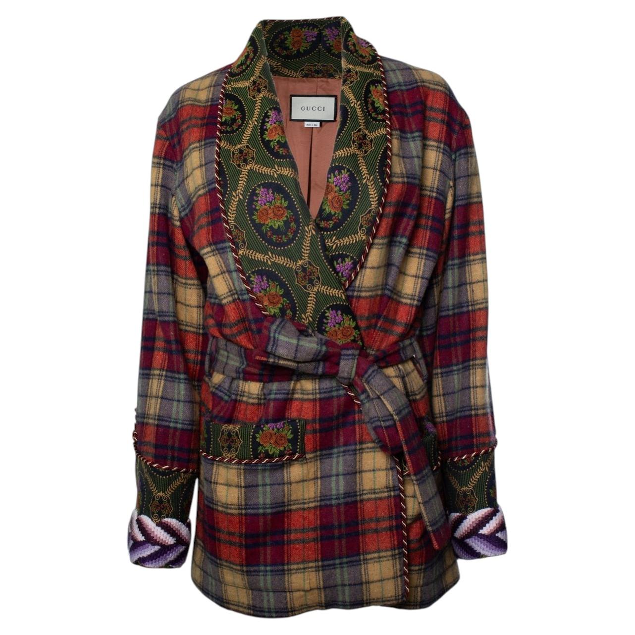 Gucci, tweed robe