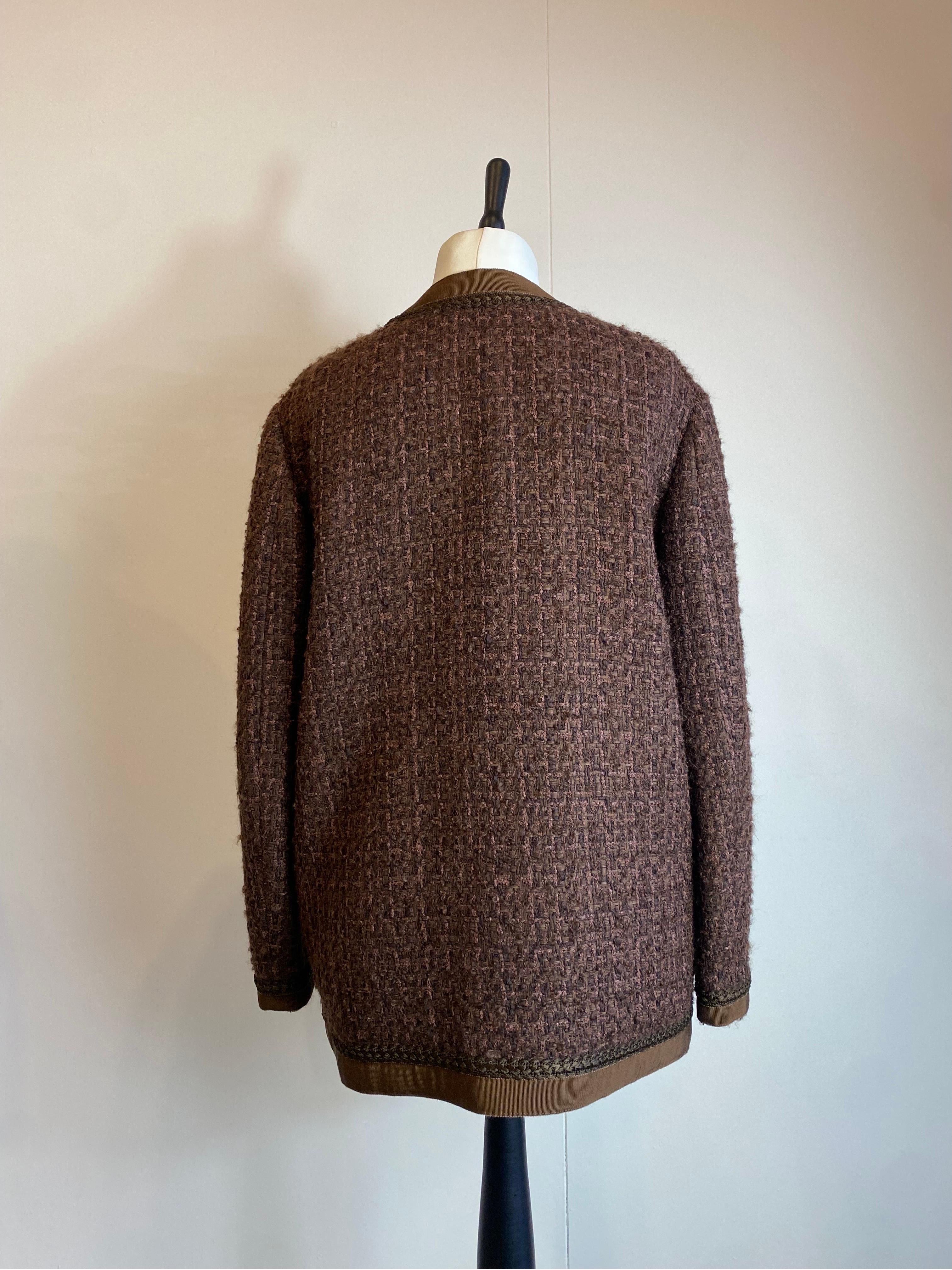 Gucci tweed wool Jacket For Sale 1
