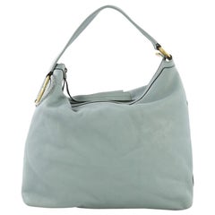 Gucci Twill Hobo Leather