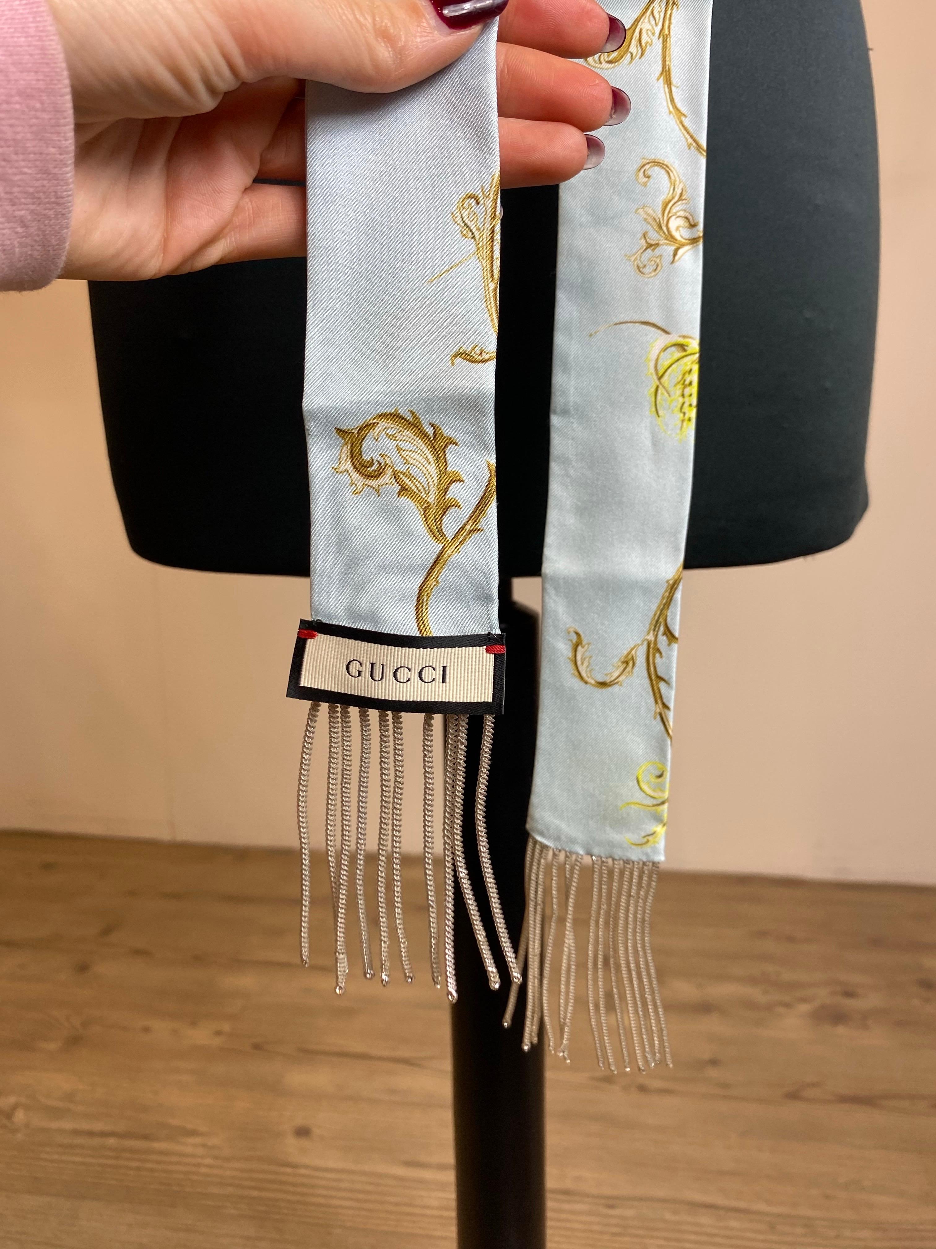 Women's or Men's Gucci twilly foulard