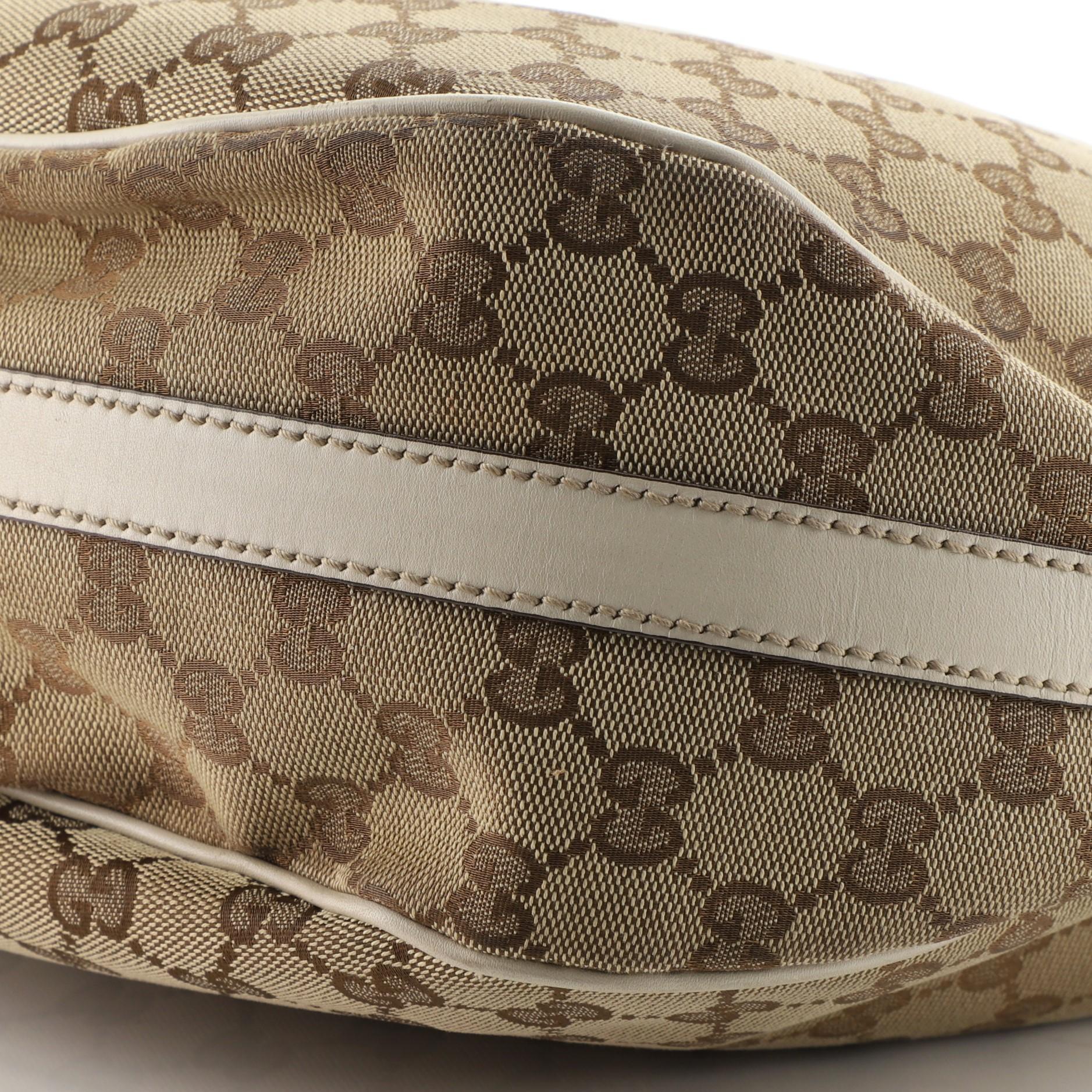 Gucci Twins Hobo GG Segeltuch Medium 2