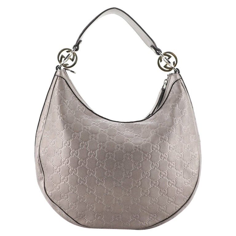 Gucci Twins Hobo Guccissima Leather Medium