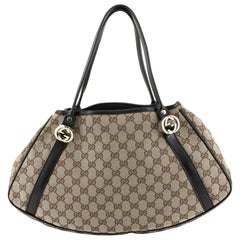 Gucci Twins Shoulder Bag GG Canvas Medium