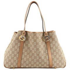 Gucci Twins Tote GG Canvas Medium