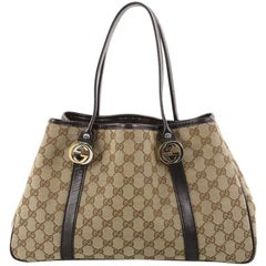 Gucci Twins Tote GG Canvas Medium
