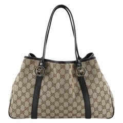 Gucci Twins Tote GG Canvas Medium