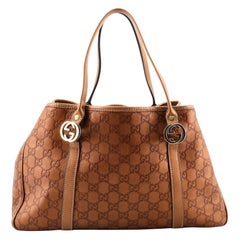 Gucci Twins Tote Guccissima Leather Small