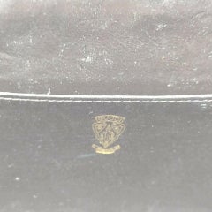 Gucci Ultra Rare Dark Brown Lizard Frame Clutch Wallet  862374