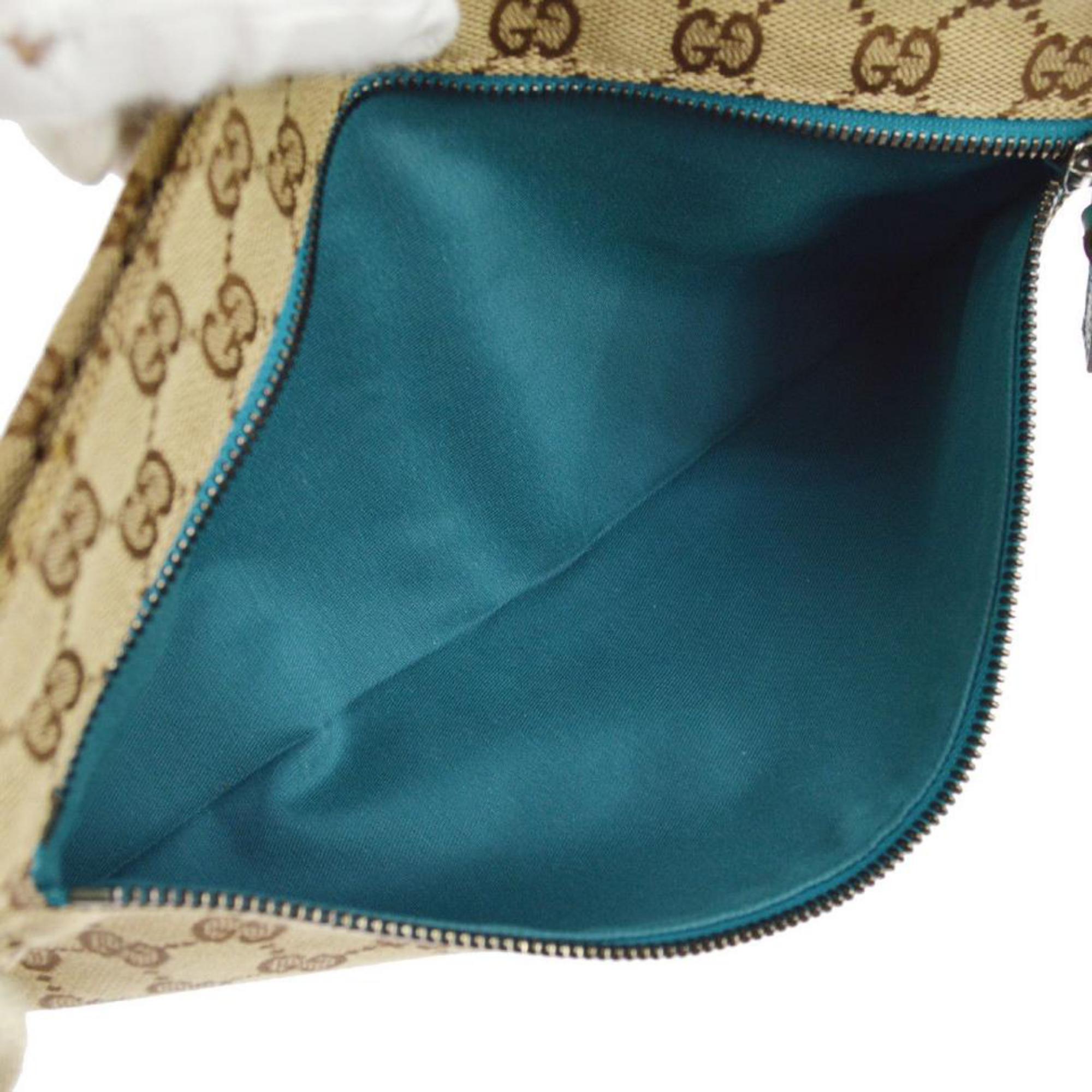 Women's Gucci (Ultra Rare) Gg Bum Waist Pouch 866840 Beige Coated Canvas Cross Body Bag For Sale