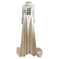 Gucci Unicum Alessandro Michele maxi collar dress