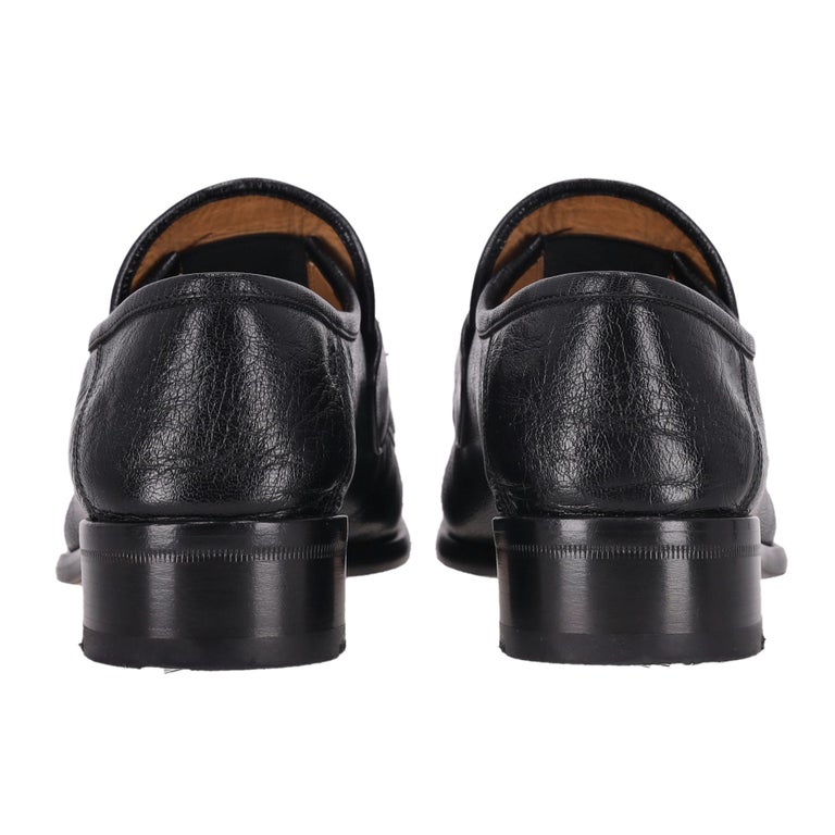 Gucci Union Jack Horsebit Leather Heeled Loafers at 1stDibs display picture 1